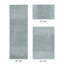 Ensemble de tapis pour salle de bain 3 pièces 100% coton 2155 g / m² Merkle, certifié OEKO-TEX®, envers en latex antidérapant, touffeté moelleux, super absorbant et lavable à la machine pour la salle de bain, la douche et la baignoire, bleu-1219634844-1275992588