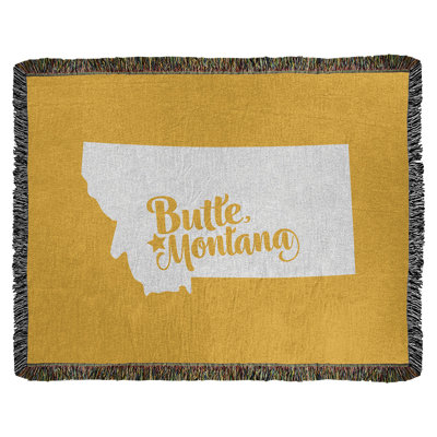 Hand Woven Throw Blanket