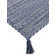 Azizi Striped Hand Woven Cotton Blue Rug