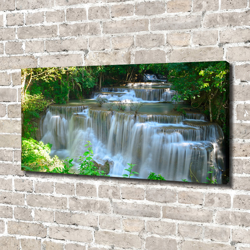 Waterfall - Wrapped Canvas Print