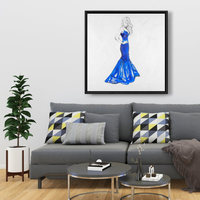 " Lady In Dress "