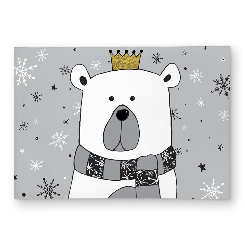 Beautiful bear - Livingroom Children Art Outdoor Area Rug