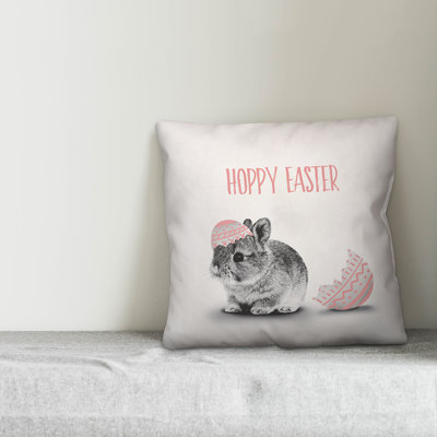 Hoppy Throw Pillow