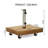 40 Lb. Concrete Free Standing Umbrella Base