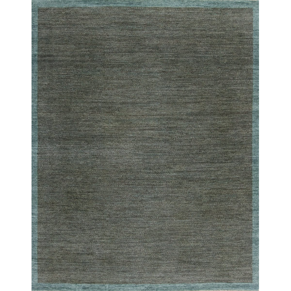 Samad Rugs Textures Hand Knotted Wool Solid Color Rug | Wayfair