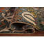Tapis bleu acier à motif animaux