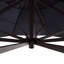 Parasol en porte-à-faux octogonal en porte-à-faux 9 pi x 9 pi 3 po Houpt-88143355