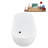 61" Streamline Soaking Freestanding Tub and Tray With Drain-101681108