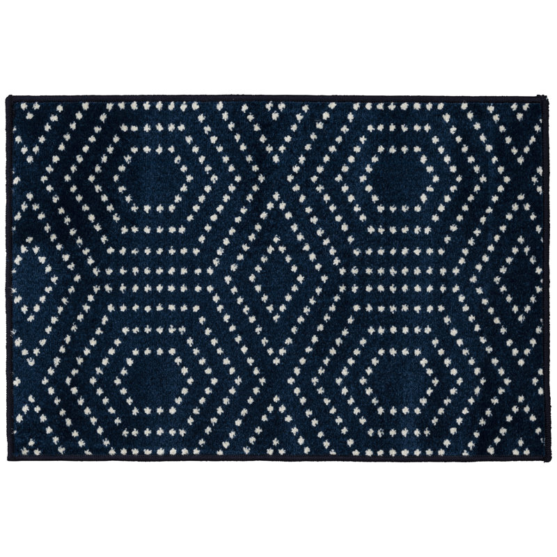 Kamarre Geometric Indoor / Outdoor Rug, Rectangle 2' x 2'11"