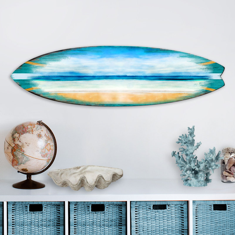 Murale de porte Ocean Surf Diminutive