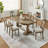 Wooden Frame Upholstered Dining Chairs set of 2-1685161745