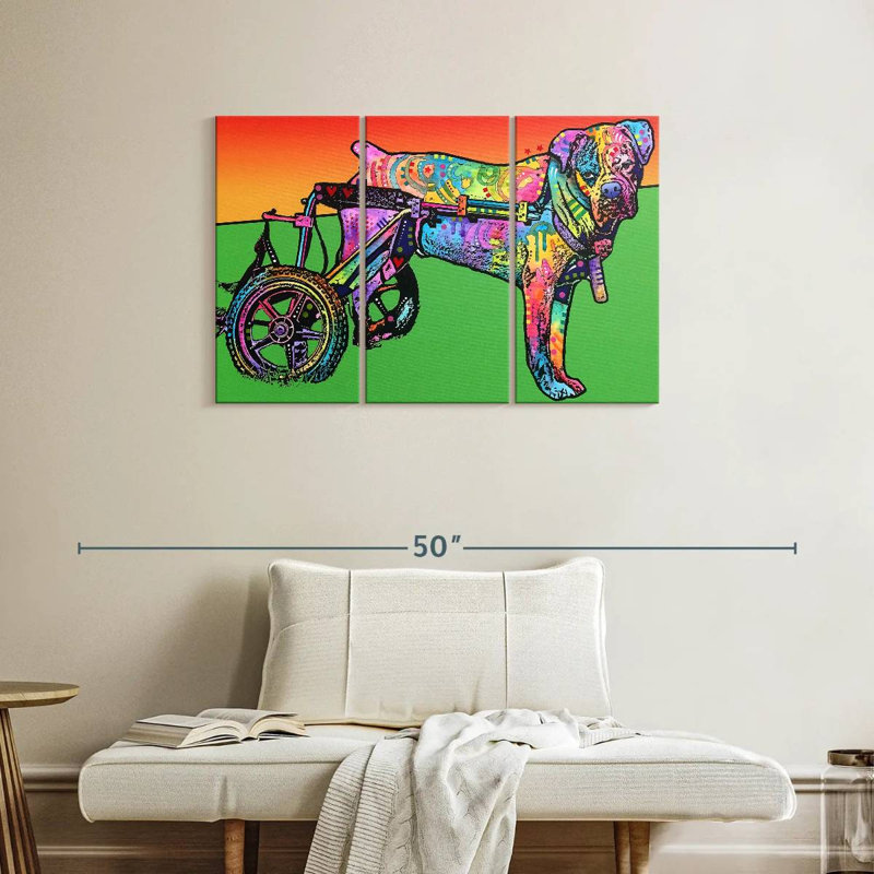 Brampt Ospa On Wheels, 24" H x 38" W