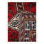 Fine Hand knotted Persian shiraz runner 3'6"x14'4''