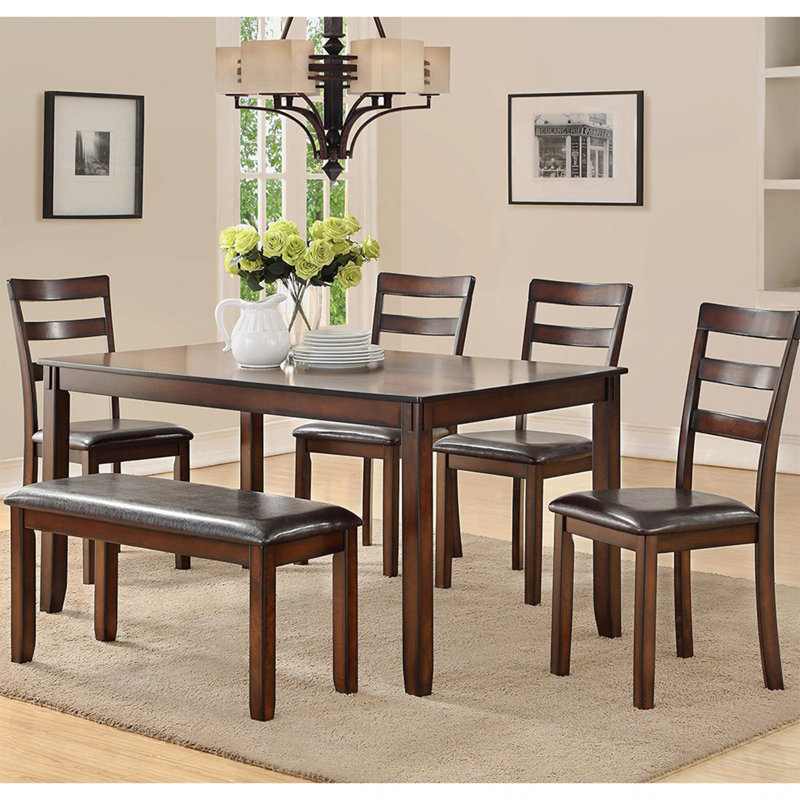 Modern 6 Piece Dining Set