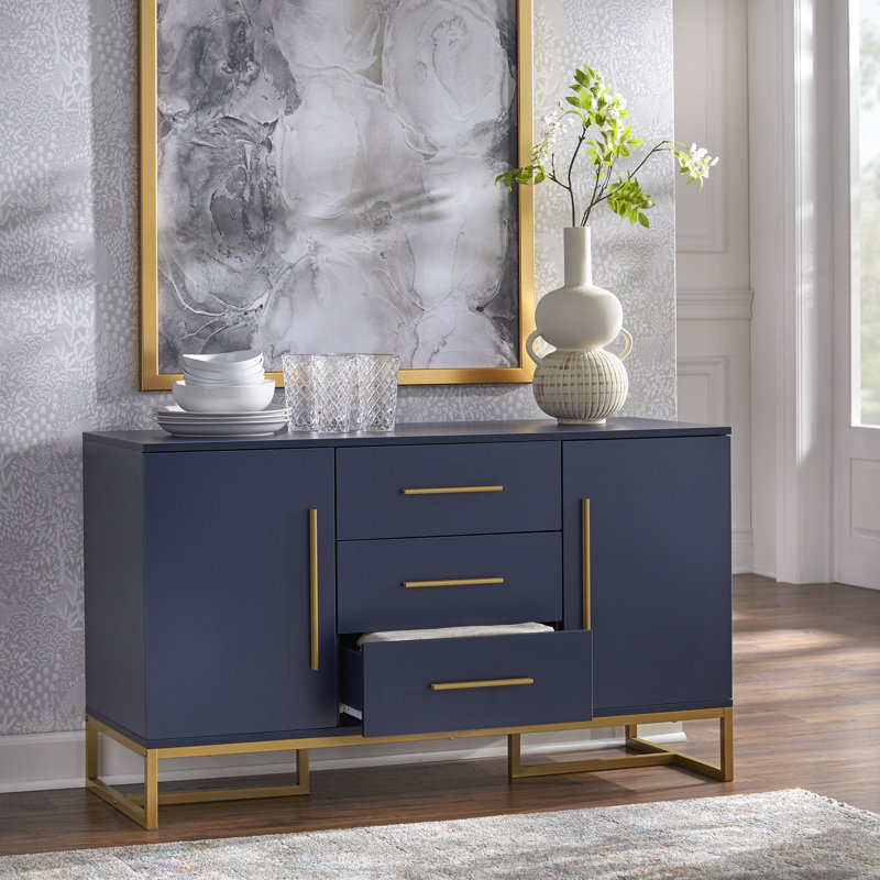 Aguiar 47.6'' Sideboard, Indigo Blue