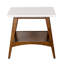 Ensemble de table de salon 3 pièces Mid-Century moderne au fini bicolore-116190961