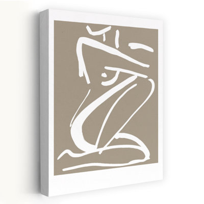 Sketch No. 2 Minimalist Abstract Art