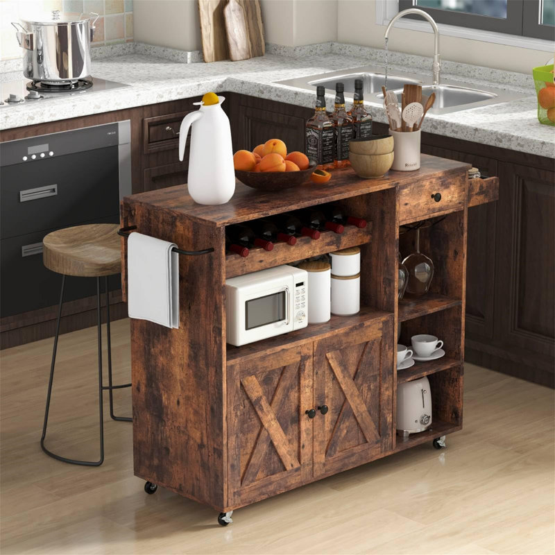 Thangool Wood Kitchen Island