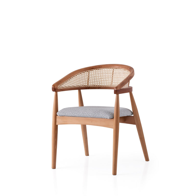 Modern Scandinavian Chair, Oak & Light Blue, 20.9 x 29.5 x 20.9 inches | 100% Beech Wood Frame, 100% Plywood Seat | Ergonomic Design, 175 lbs Capacity, Stylish for Dining, Living Room & Office Spaces