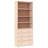 vidaXL Bookcase Solid pine wood 30.3 x 13.8 x 73.4 in Bookcase-919251467