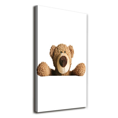 Teddy Bear - Wrapped Canvas Print