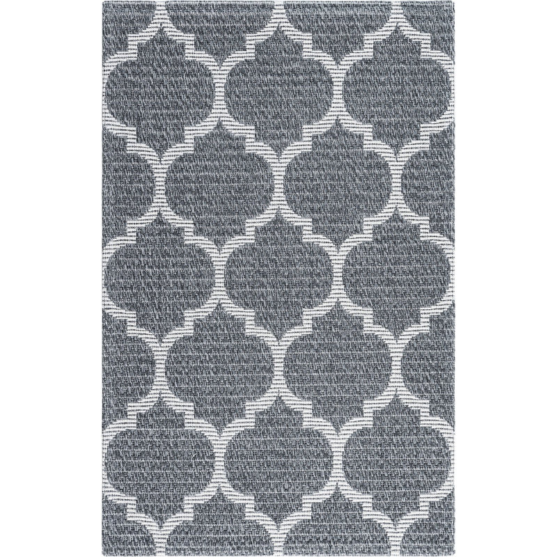 California Cotton Abstract Indoor Rug, Rectangle 2'2" x 3'