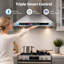 Hotte murale de 76 cm (30 pouces) avec débit d'air de 900 pi³/min (25,5 m³/min) - Hotte en acier inoxydable avec commandes vocales, gestuelles et tactiles