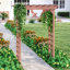 Arche de mariage en bois et pergola de mariage pour plantes de jardin et plantes grimpantes-117410088