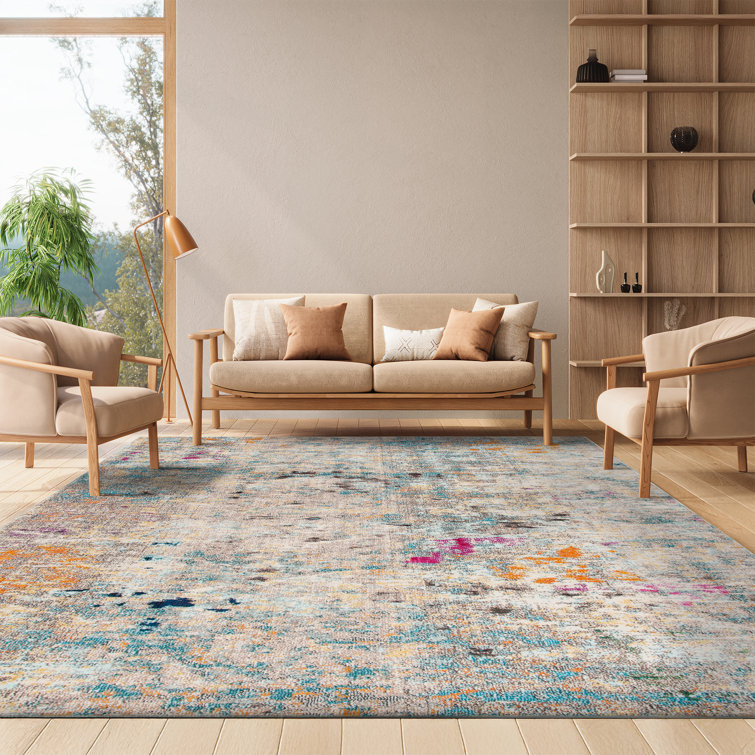 Riccio Beige/Gray Area Rug