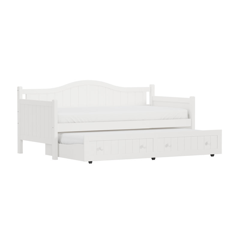 Lit de jour simple avec couchette Boden, Blanc
