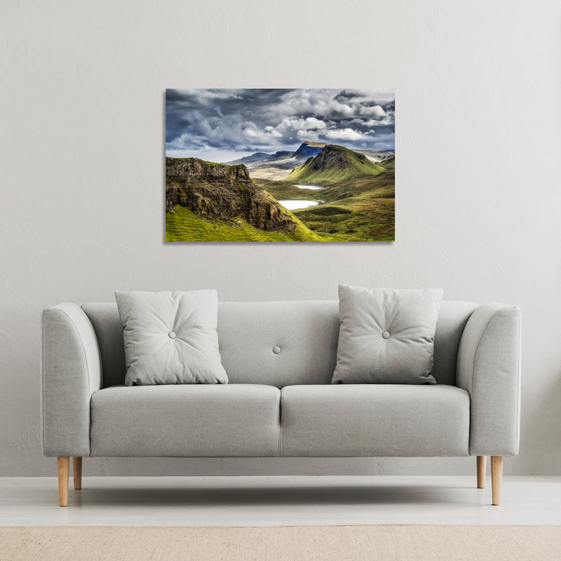 No Title by Andrew Lee - Wrapped Canvas Print