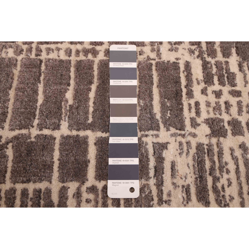 Tapis gris Elysian 7 pi 10 po x 10 pi 0 po