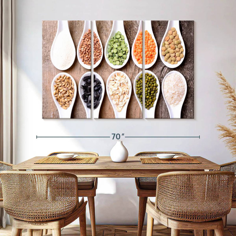 Yarlin Grains, 42" H x 65" W