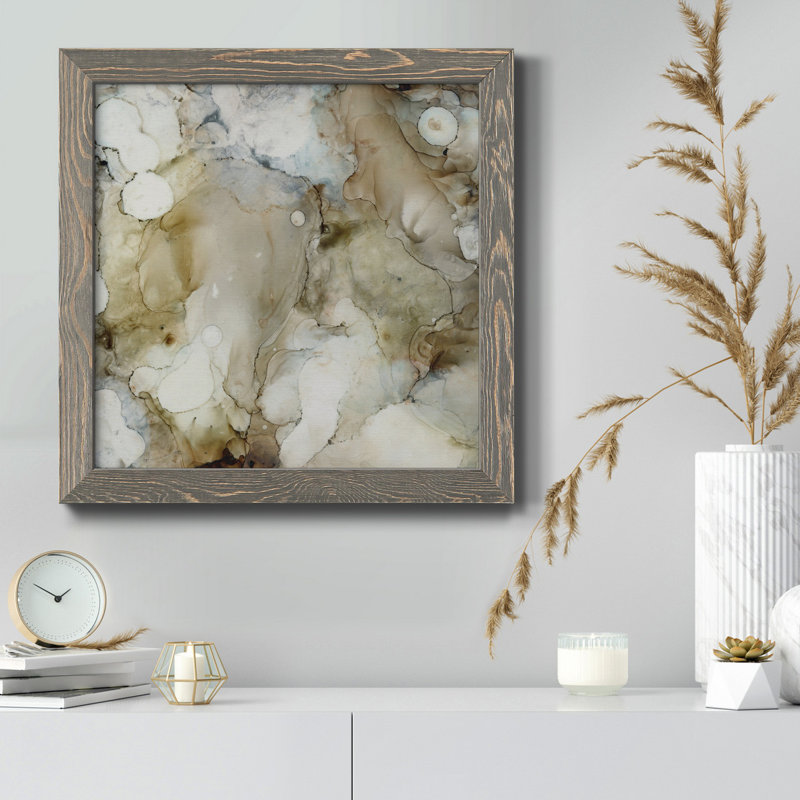 More Life - Art textuel sur toile encadré, H 31,5 po x l 31,5 po x P 1,5 po, Encadré gris