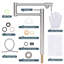 Robinet remplisseur rétractable avec accessoires-81920597