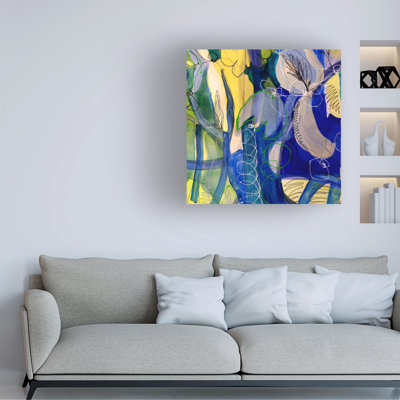 Bolog Monika Riethmueller Water Flowers VI Canvas Art