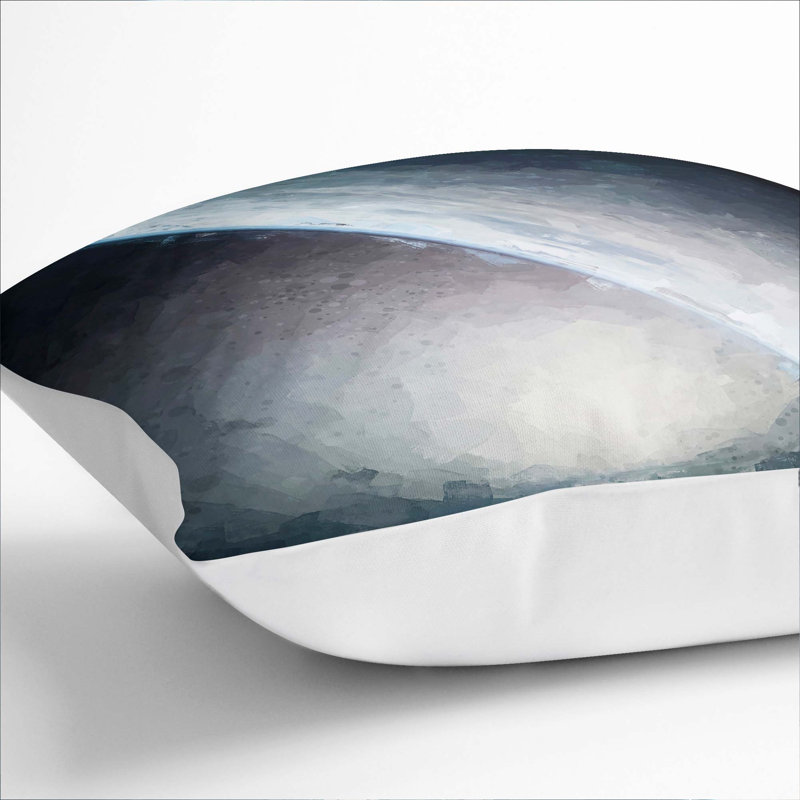 Square Throw Cushion, 40cm H x 40cm W x 15cm D, White