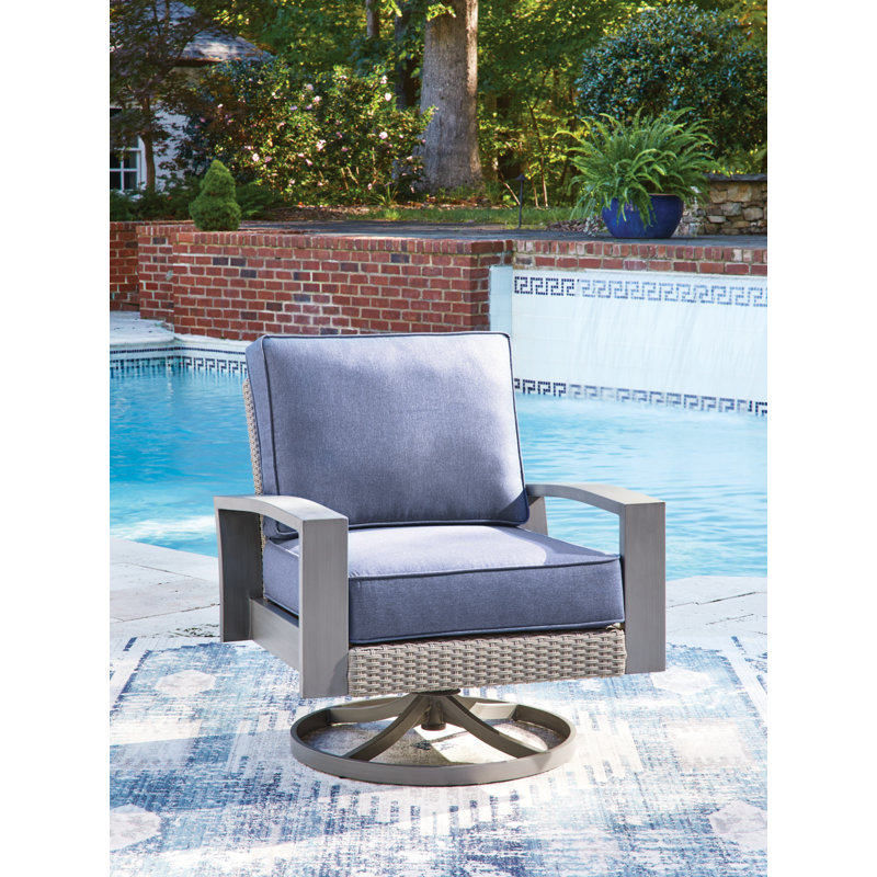 Chaise longue pivotante avec coussin Cogswell