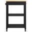 Solid Wood Bar Cart