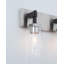 Ensemble de meuble-lavabo Arlington - nickel satiné - 3 lumières