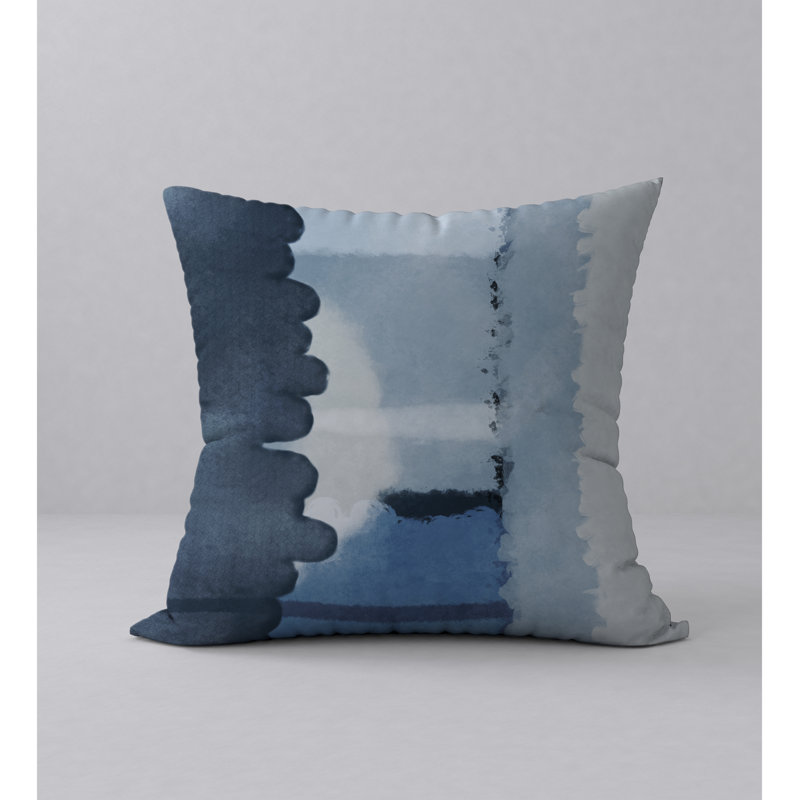 Housse de coussin décorative carrée et insert Shy, 18" x 18"