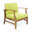 Ensemble de 2 chaises club Perla, bleu-1693956417