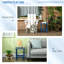 Table d'appoint extérieure carrée 15 po Blue