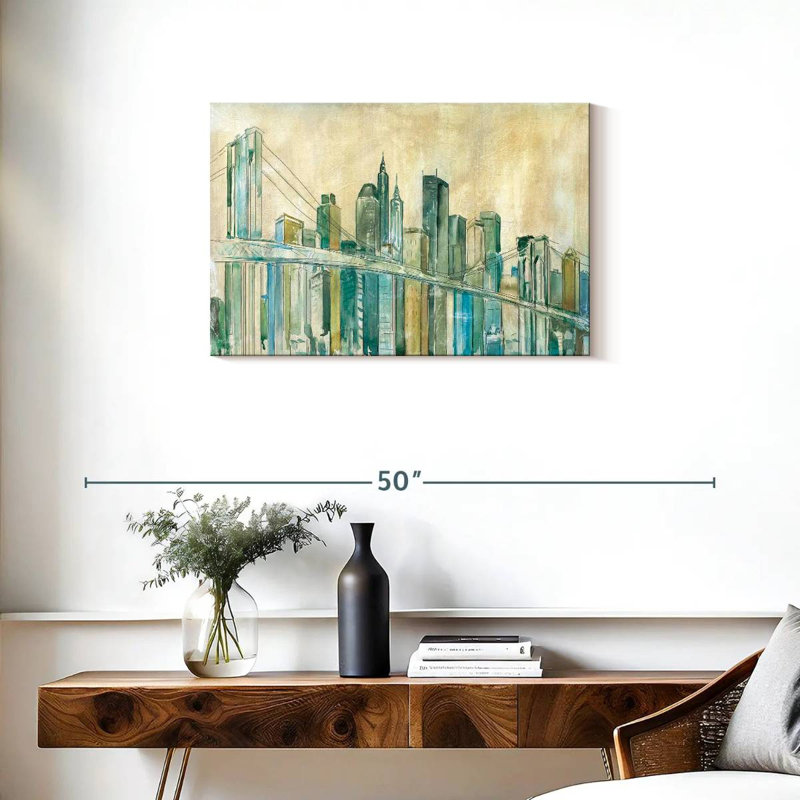 Sireci New York City Sketch, 20" H x 30" W