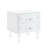 Kymari Lacquer-Finish Lucite Leg Side Table/Accent Table/Nightstand-22134405