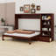 Lit escamotable avec compartiment de rangement et tiroir-598623251