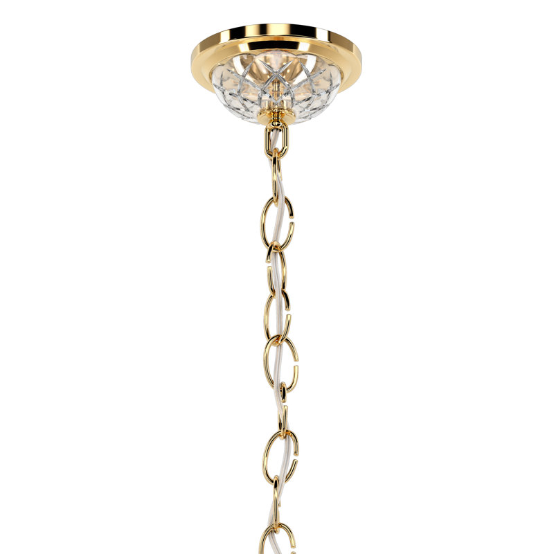 Century 12 - Light Glass Chandelier, Aurelia