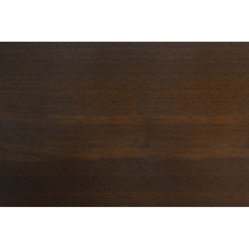 Table basse à finition noyer avec rangement sous la table, placage en bois d'hévéa | Idée de cadeau