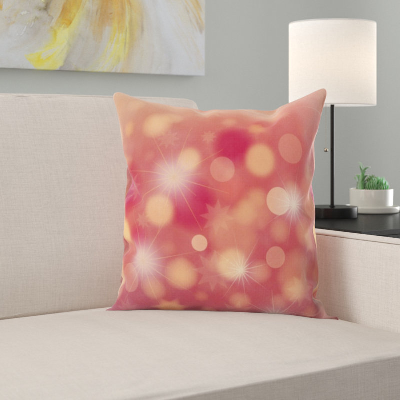 Coussin décoratif arrière-plan, Rose