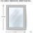 Cima Manufactured Wood, Glass Wall Mirror-1371098124